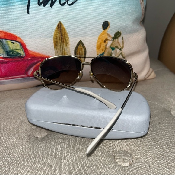 Michael Kors Sicily M2045S Brown And Gold Sunglasses 
Excellent Condition - Picture 6 of 9